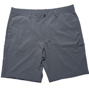 Black Clover Mens Golf Shorts Size 36 * Actual 38x9 * Blue Performance Stretch